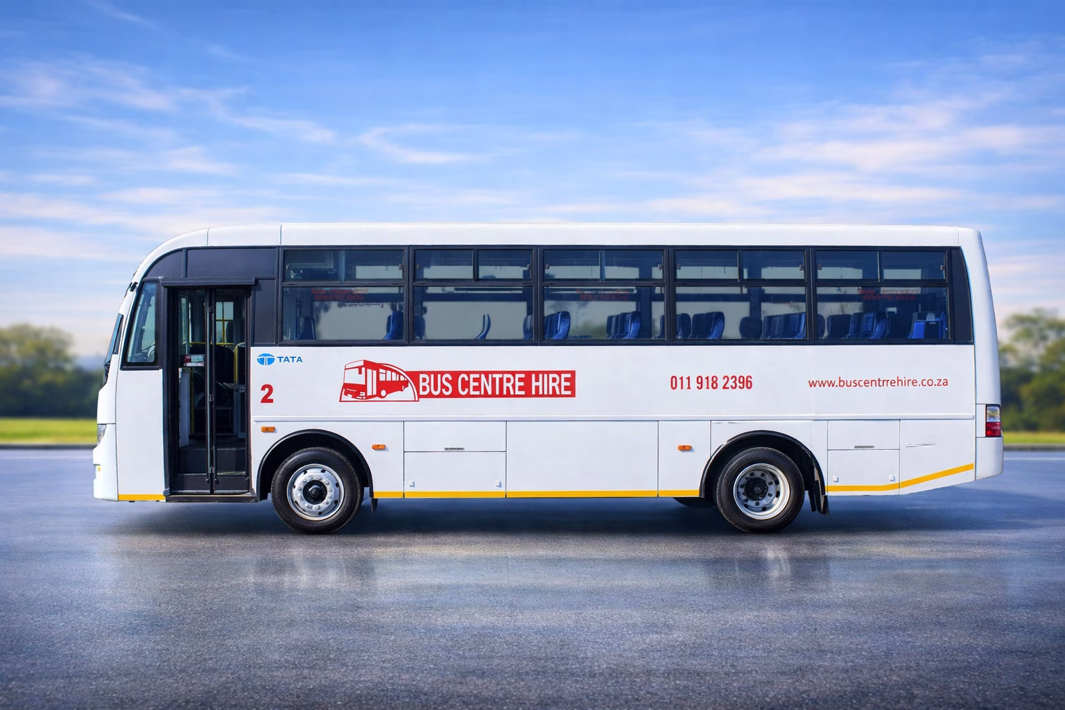 37 seater bus for hire in Johannesburg and Gauteng – Bus Centre Hire fleet